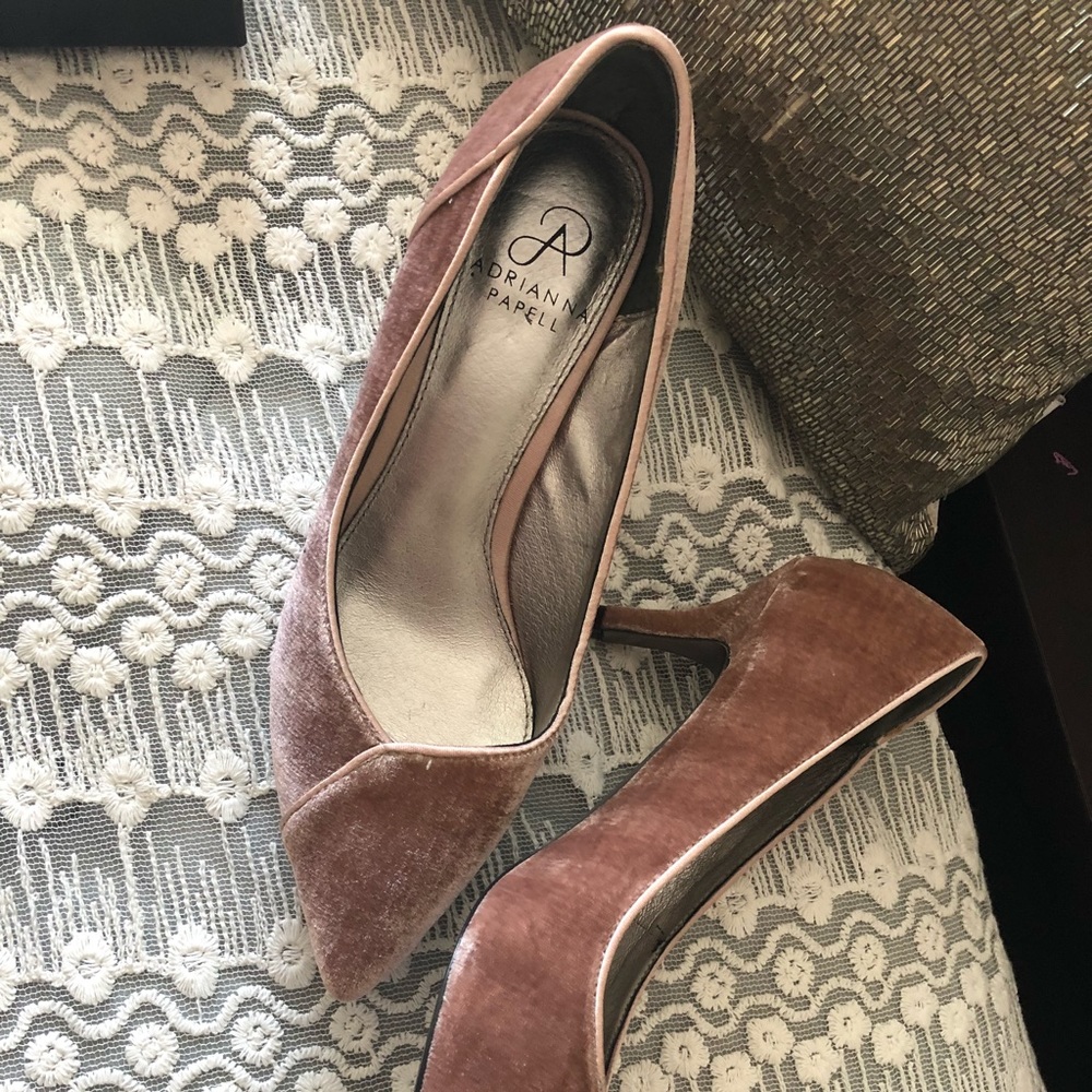 Adrianna Pappell Velvet Pump - Picture 2 of 7
